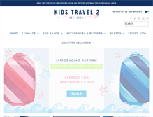 Tablet Screenshot of kidstravel2.com